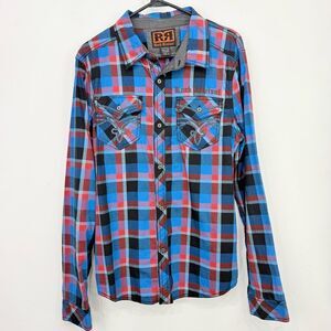 rock revival dress shirt Rock Revival Recess Shirt - Men's Shirts in Recess